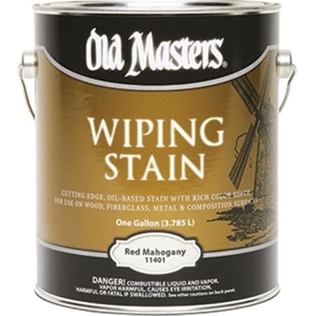 Old Masters 11401 Red Mahogany Wiping 240 Voc Stain - 1 Gallon